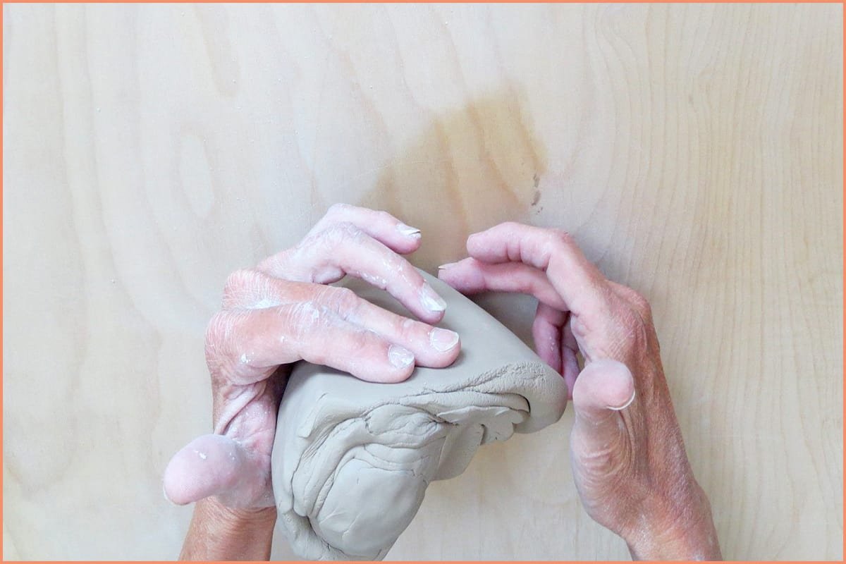 How to Wedge Clay: Preparing Clay For A Project - Wheel & Clay