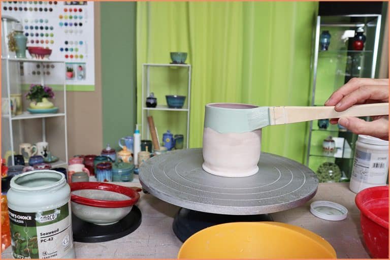 How To Brush Glaze Pottery Tips Tools And Ideas Pottery Crafters