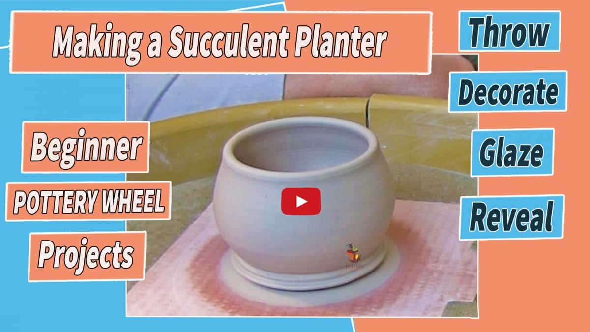 making a succulent planter