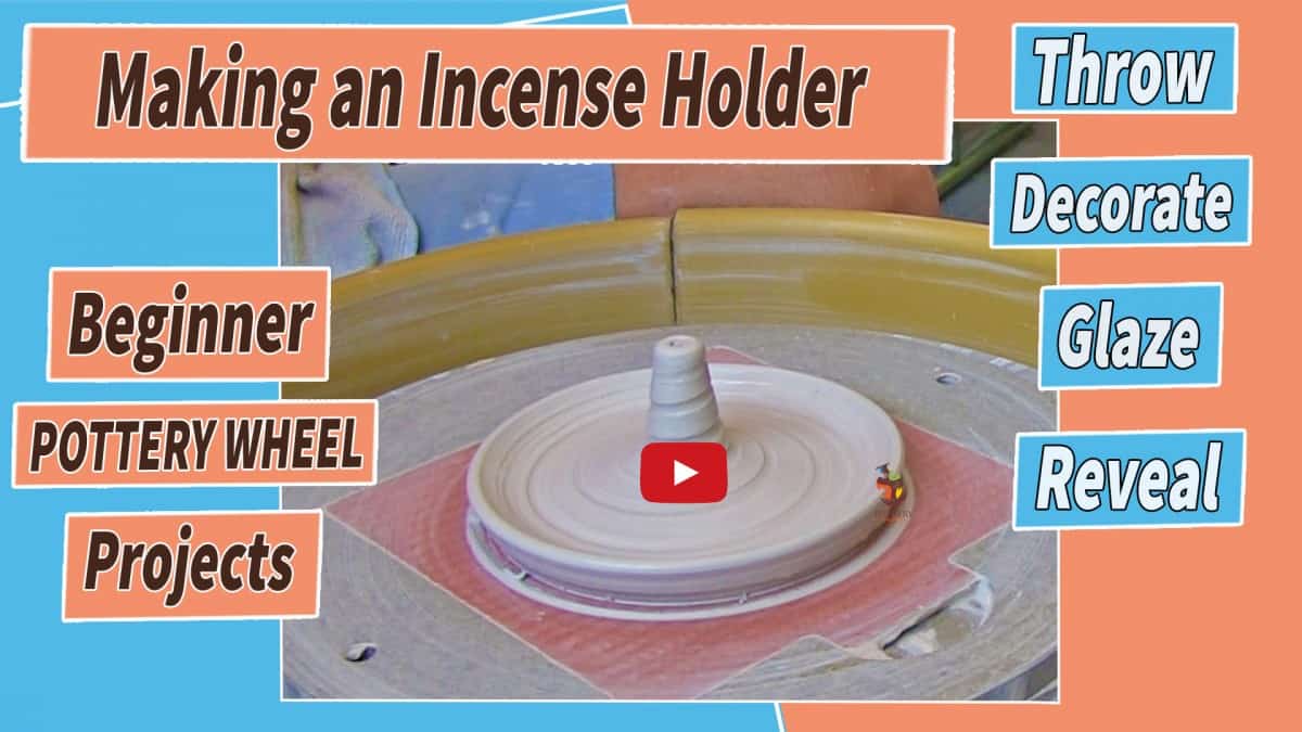 making an incense holder