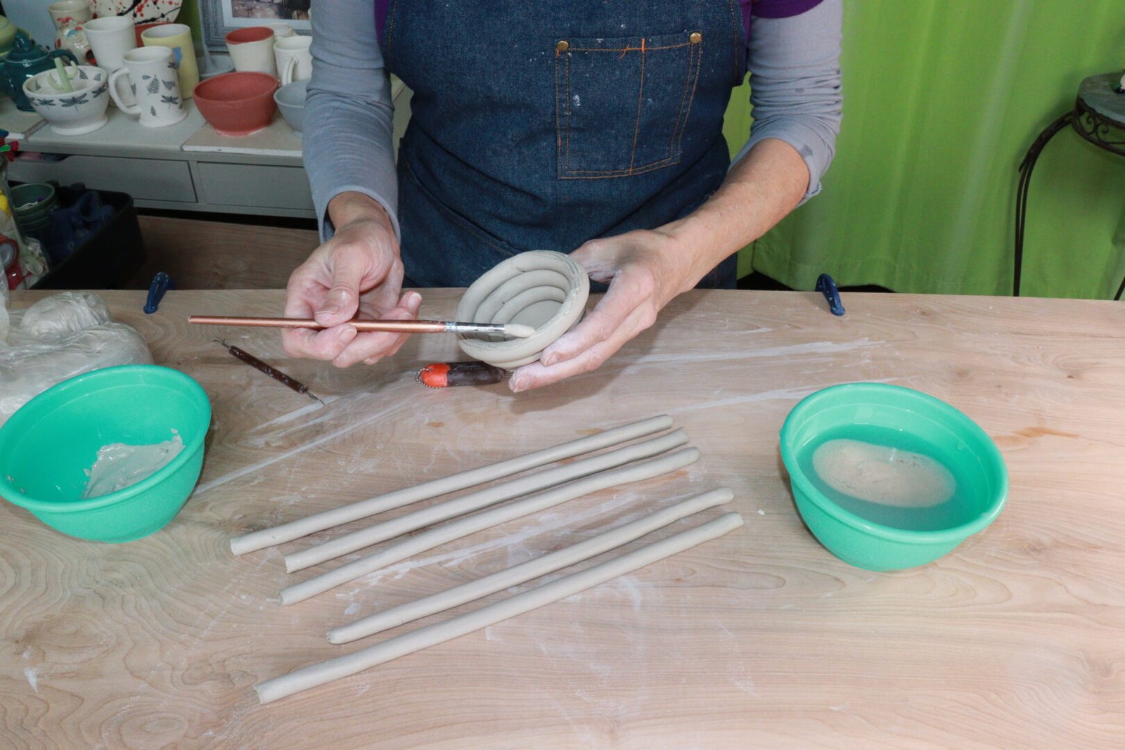 How to Make Pottery - 8 Step Pottery Making Process making a coil pot