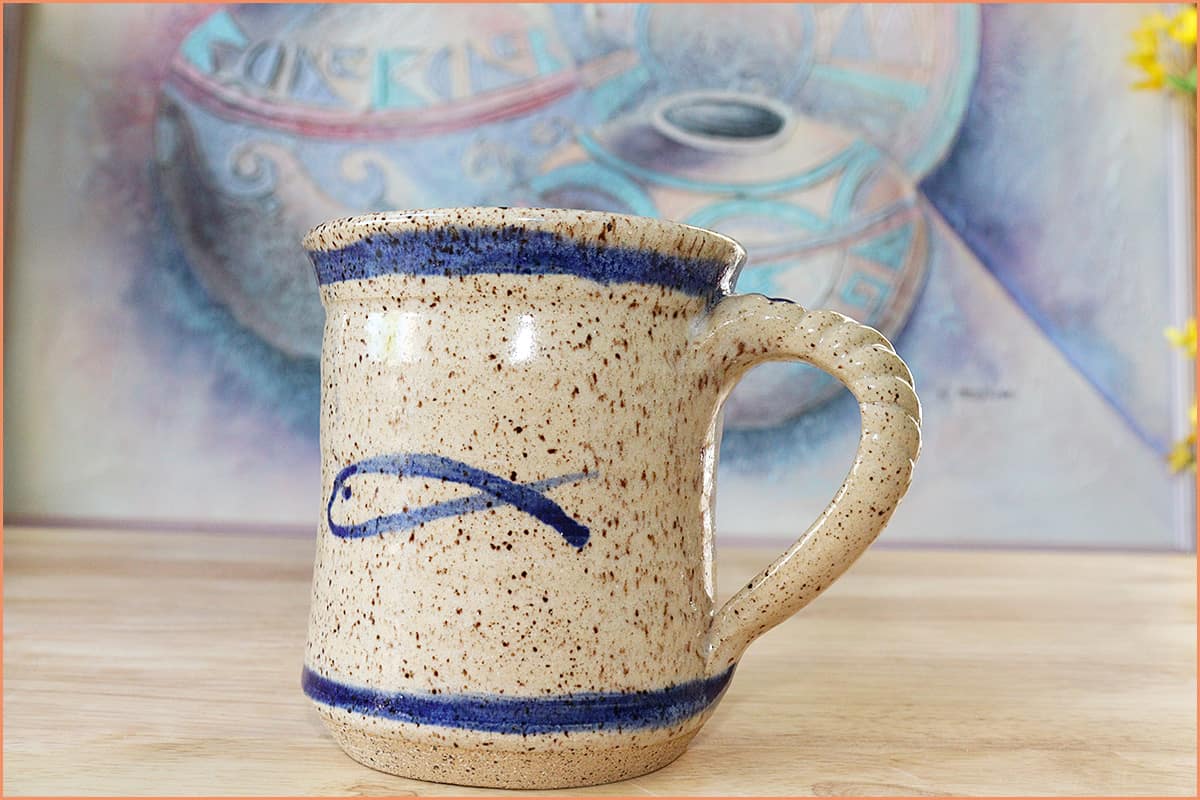 an image of a stoneware mug