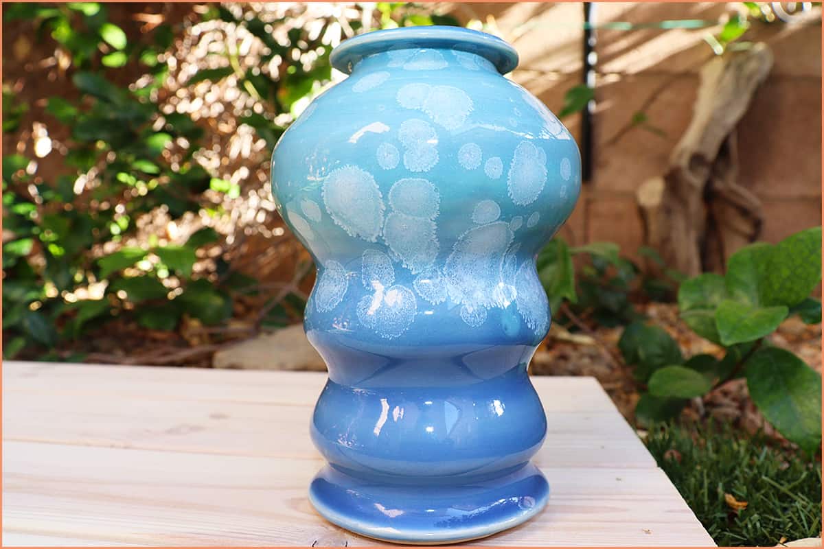 an image of crystal glaze vase