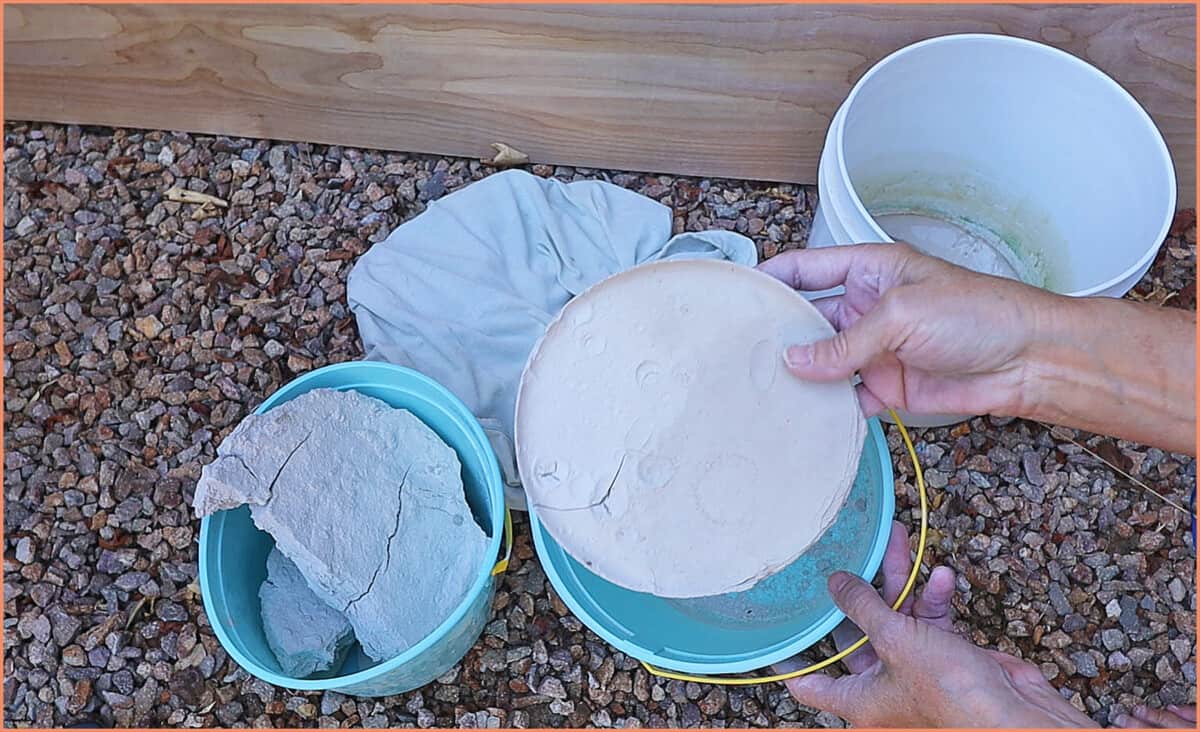 an image of dried clay slurry
