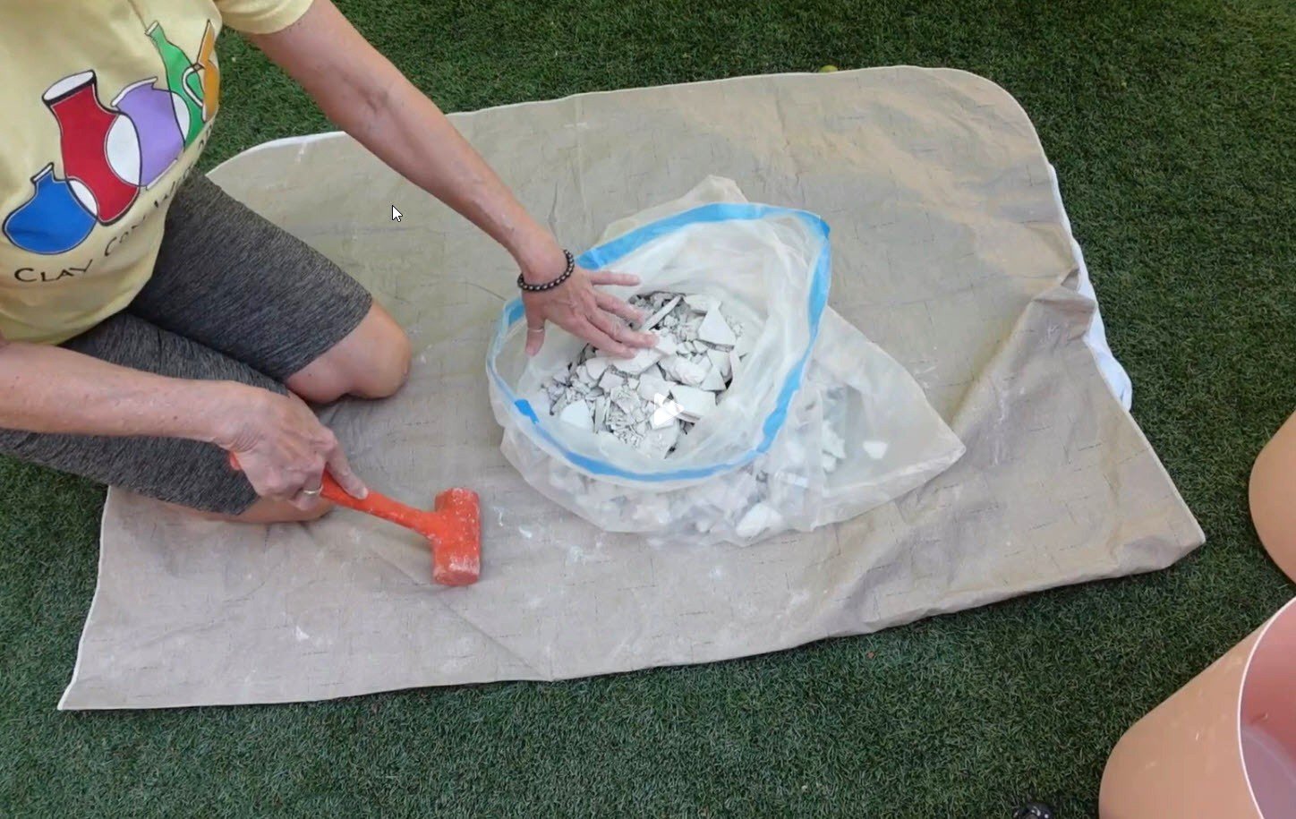 How to Remove Mold from Clay: Best Ways to Save Moldy Pottery Clay bone dry clay in a plastic bag